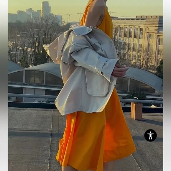 Zara Poplin Tank Dress - Picture 10 of 16